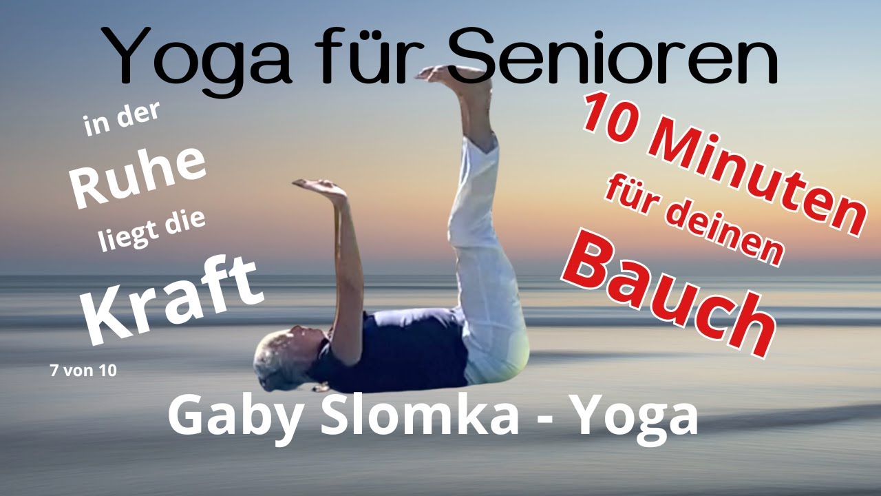 10 Minuten für deine Bauchmuskulatur | heute 7 von 10 | Gaby Slomka Yoga
