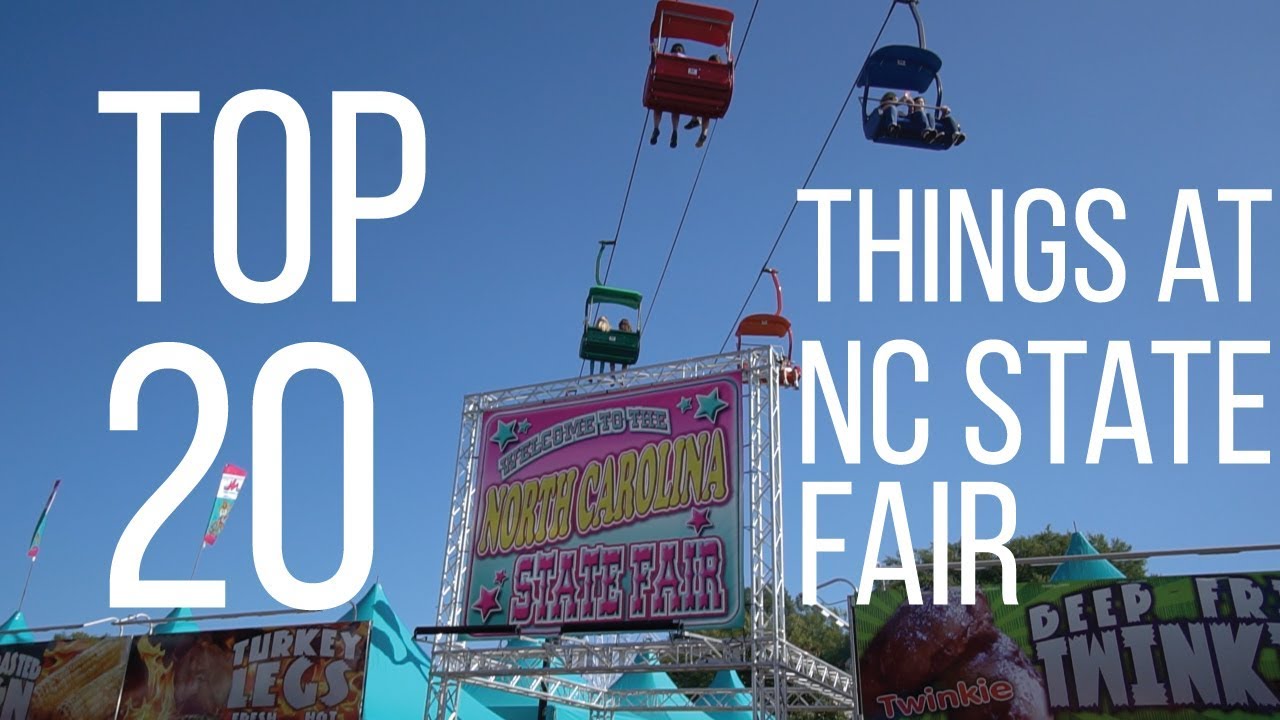 Top 20 Things to Do at the North Carolina State Fair!