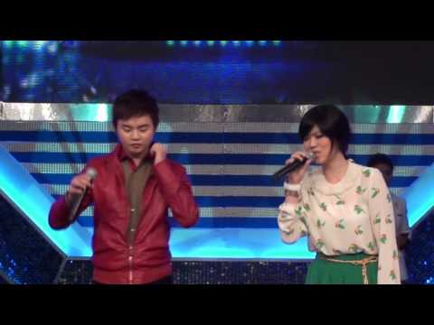 20130302明日之星~許富凱與曹雅雯 (落雨聲)~彩排