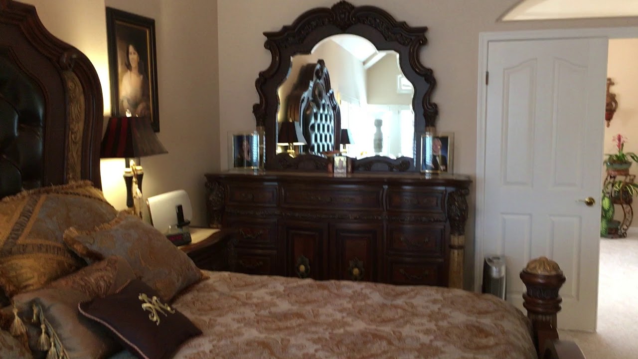 Mike Amini Victoria Palace bedroom set YouTube