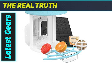 Best Smart Bird Feeder? NETVUE Birdfy Pro!