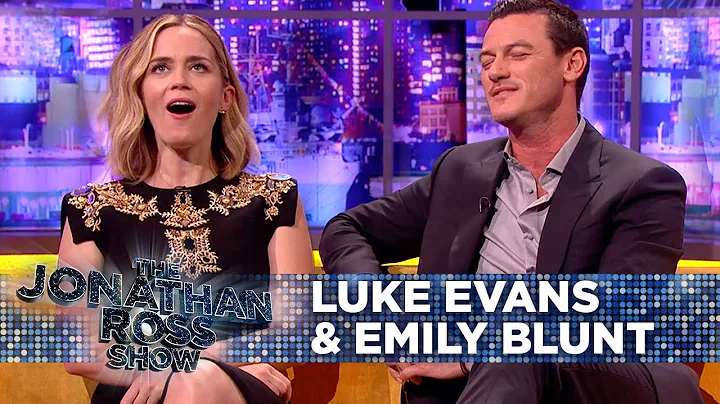 Luke Evans Serenades Emily Blunt With Adele's "Whe...