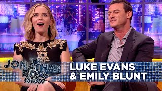 Luke Evans Serenades Emily Blunt With Adele's \\