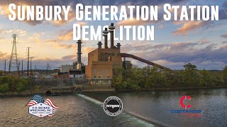Sunbury Generation Station Demolition Phase 2 - FR Beinke Wrecking - October 16th, 2020