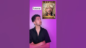 Tutorial Wanted Filter 😅🩵 #tutorial #tutorialfilter #tutorialyoutube #wanted #viralshorts