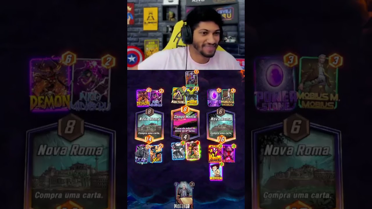 Oponente memeando com Nico Minoru | Marvel Snap 