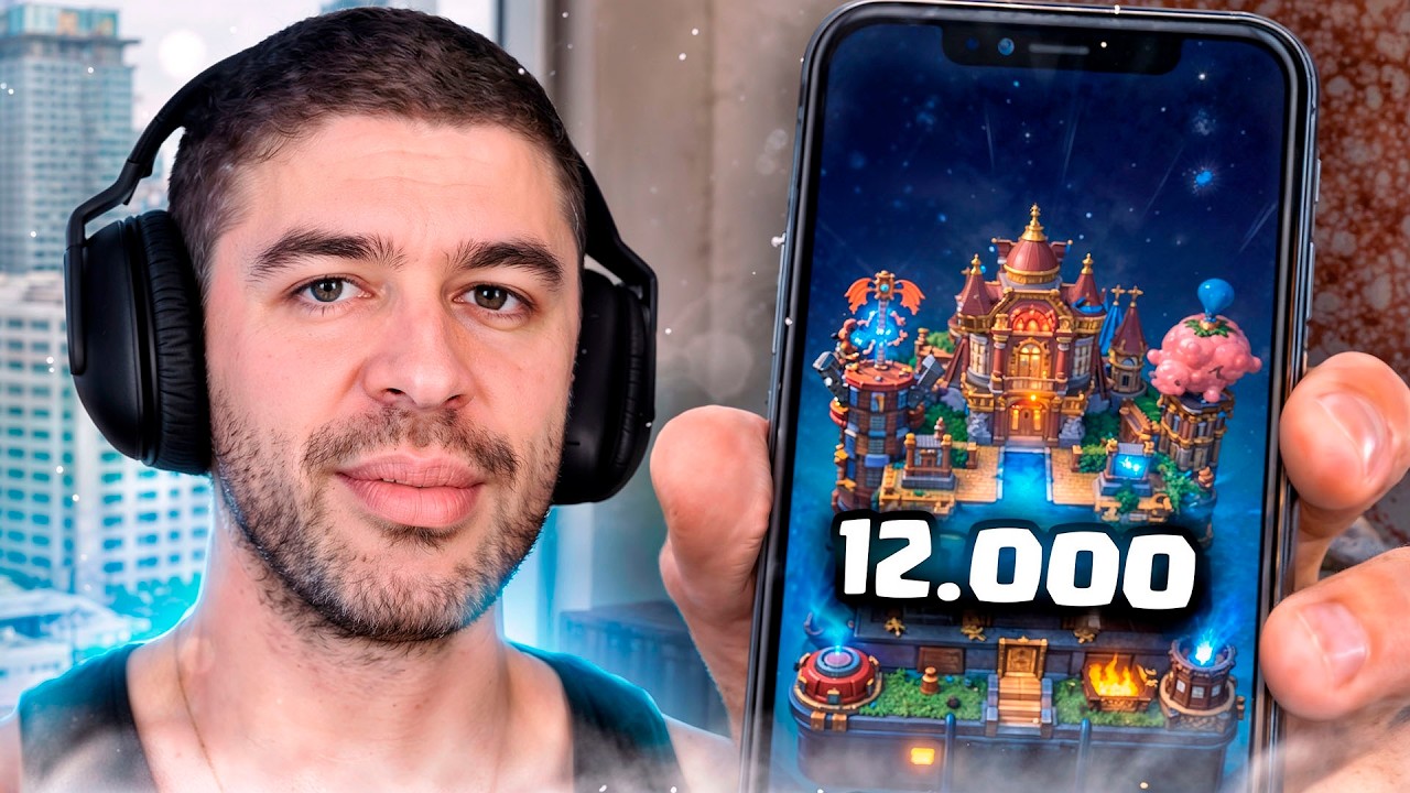 НАРЕК ПЫТАЕТСЯ АПНУТЬ 12.000 КУБКОВ в КЛЕШ РОЯЛЕ! ПРО НОВЫЙ МИКРОФОН и БЛОКИРОВКИ ТЕЛЕГРАМА