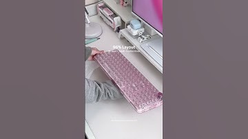 unboxing the Yunzii X98 - transparent keyboard 💕 #mechanicalkeyboard #yunziikeyboard #yunzii #x98