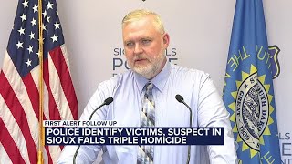 Police identify victims and suspect in Sioux Falls triple homicide