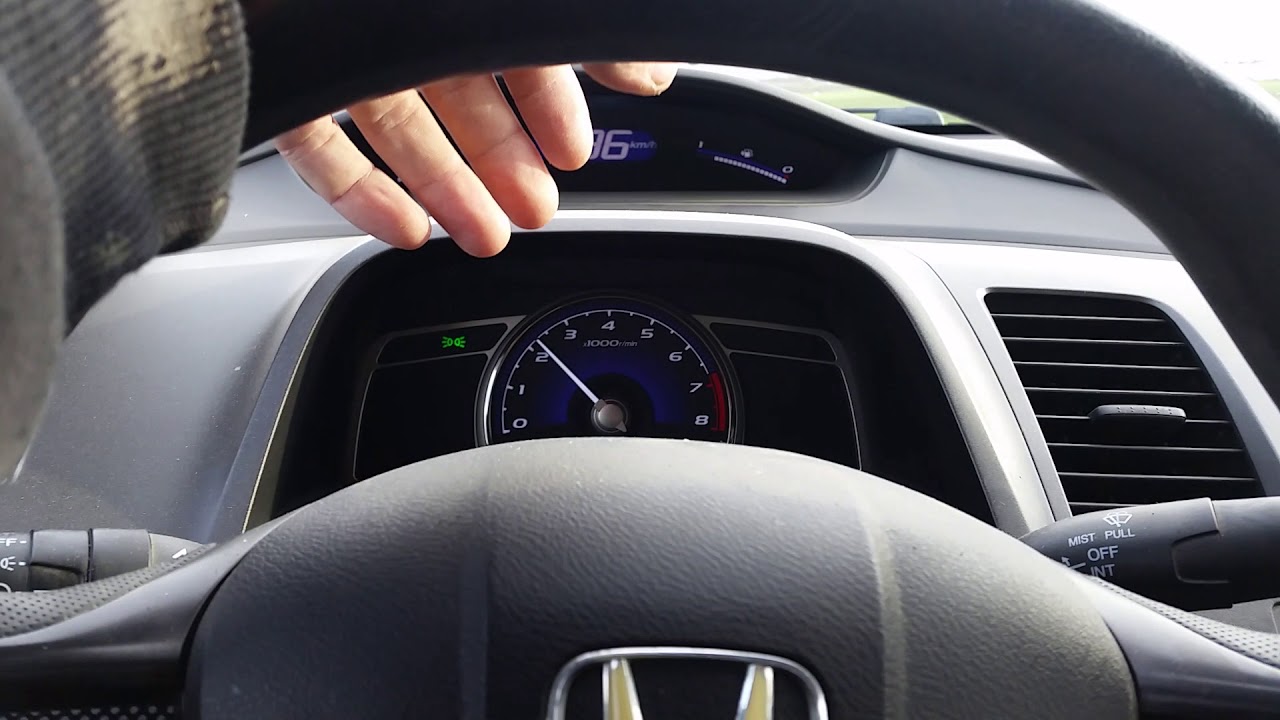 Приборка honda civic