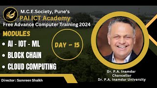 DAY - 15 Introduction to AI - IOT - ML ( PAI ICT Academy )