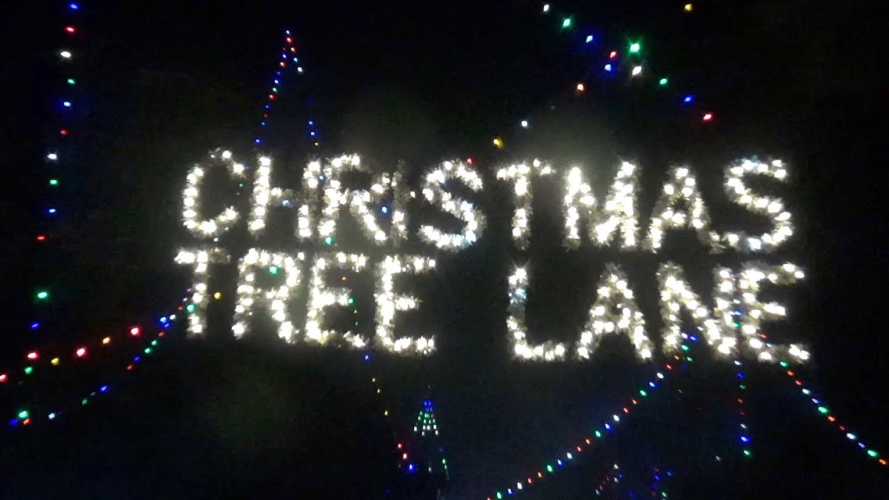 Christmas Tree Lane 2017 YouTube