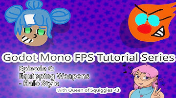 Godot Mono (C#) FPS Tutorial Series : Ep6 | Equipping Weapons - Halo Style
