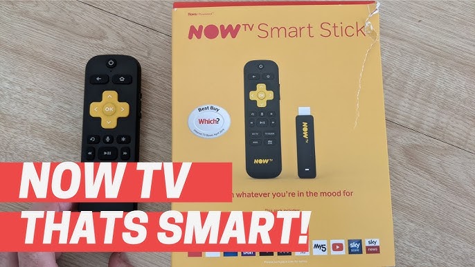 Information about the NOW Smart Stick with HD & Voice Search