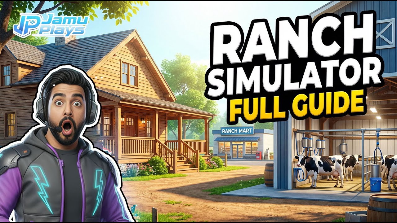 Ranch Simulator Complete Guide | Bank, Cars, Store, Dairy Explained | JamuPlays