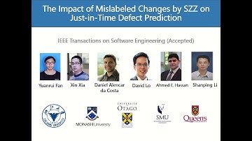 The Impact of Mislabeled Changes by SZZ on Just-in-Time Defect Prediction