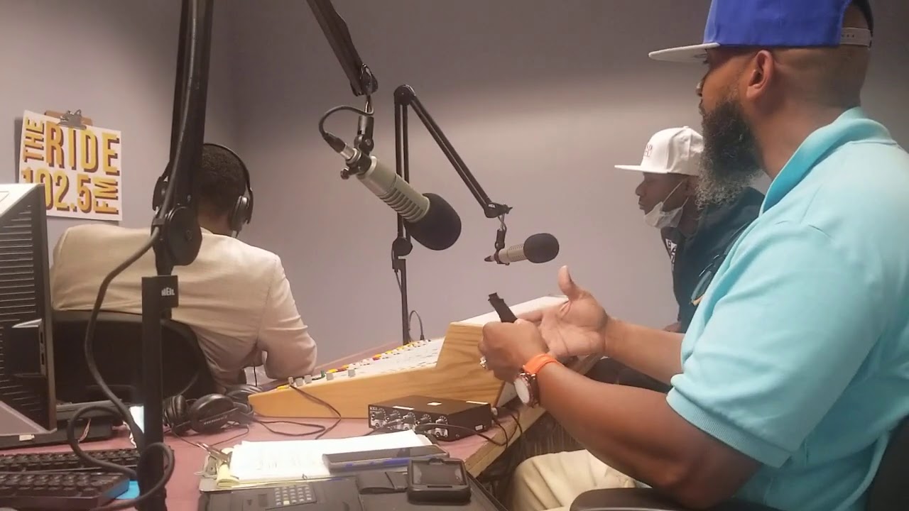 Black Wallstreet Grand Rapids Co Founders on The Ride 102.5FM PEACEWALK