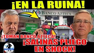 ADIÓS BANCO AZTECA ¡RICARDO SALINAS SE METIÓ UN PEDOTE! NO AGUANTO LA BERENJENA ¡SALE TODA LA PUS!