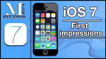 iOS 7: First impressions