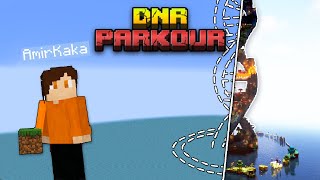 I Made A Parkour Map In The WEIRDEST Shape Possible! DNA Parkour