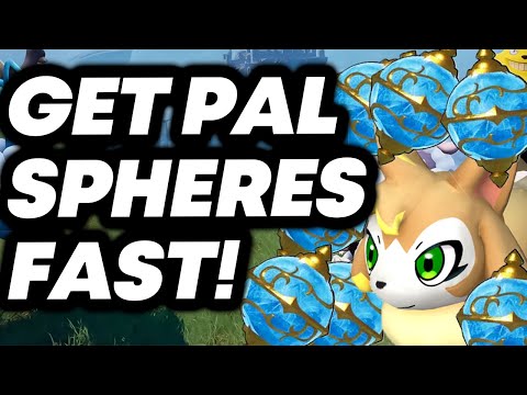 Palworld: Unlimited Pal Spheres FAST and EASY! (Tips and Tricks)