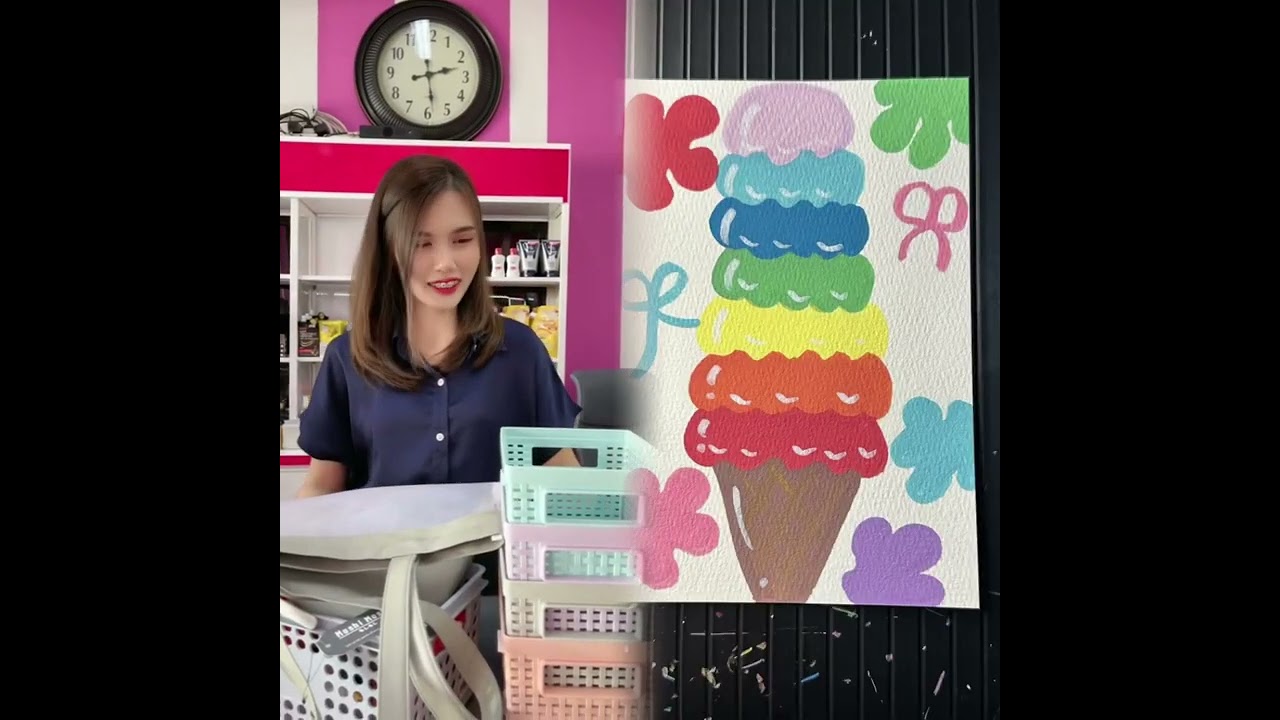 วิดีโอสั้นของ_อันนาช็อปบึงกาฬ_ เหมือนฉันเป็น_การวาดภาพ_