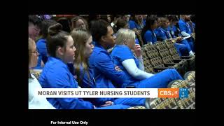 Rep. Moran Speaks to UT Tyler Nursing Students, Highlights Support for Smarter Medical Funding