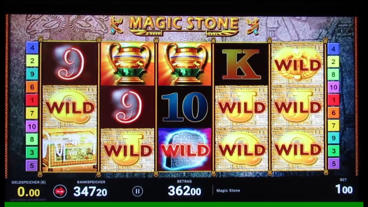 MAGIC STONE macht richtig ACTION! Ein Stein kommt selten ALLEIN! Mega Spielosession bis 2€ Fach!