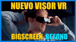 Bigscreen Beyond, los lentes de realidad virtual más pequeños del mudo con  diseño futurista, RV, Casco, España, México, USA, TECNOLOGIA