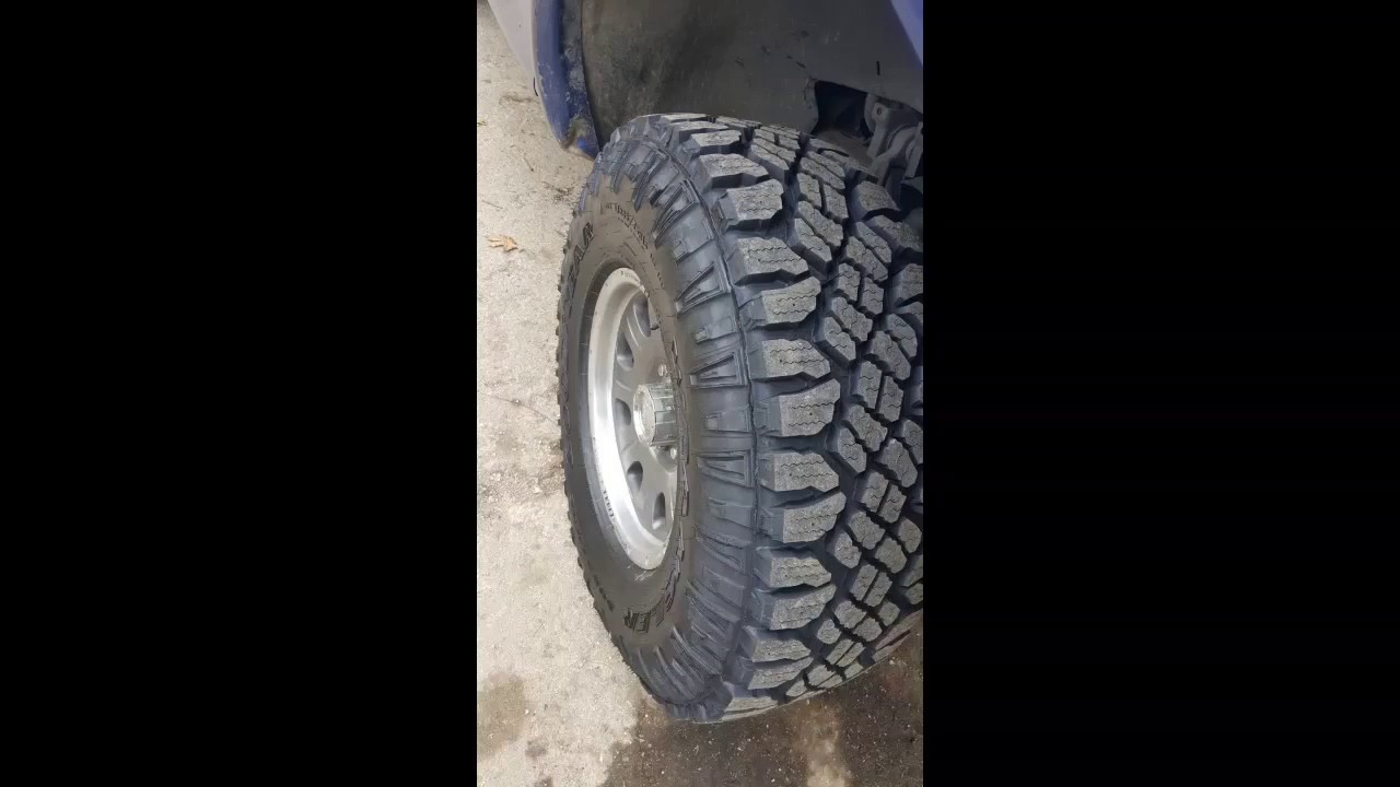 285/75 16 duratrac tires on F-150 16x8 eagle offroad wheels - YouTube