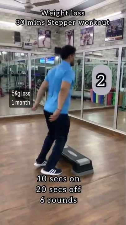 Stepper workout 30 minutes daily 5Kg weight loss in one Months #stepperworkout #weightloss #workout
