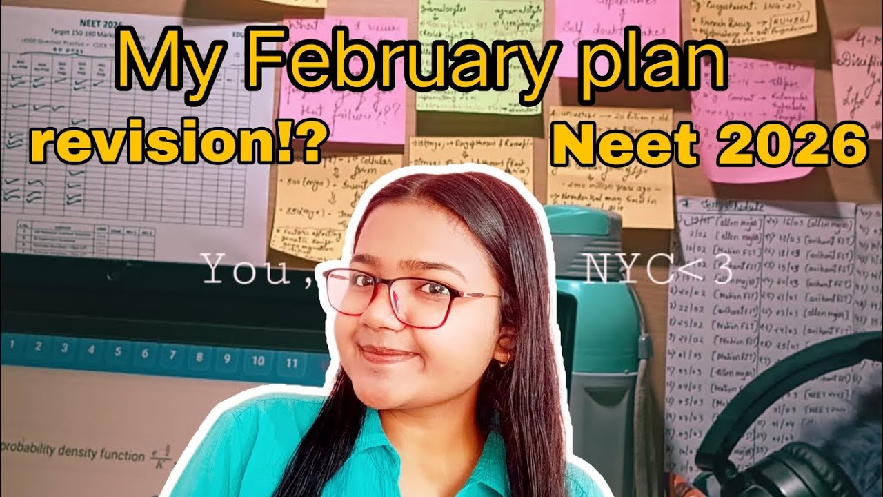 Neet 2026 syllabus update‼️ & February revision plan #Neet2026 # ...