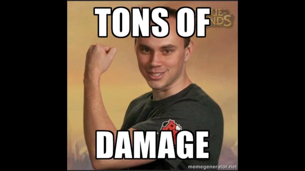 A great deal of damage. A great deal of damage. Deal damage. A great deal of damage. Damage dealer.