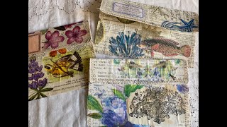 #The100DayProject | Day 57: tracing paper envelopes | Inspired by : Shabbydabbydoodah envelopes