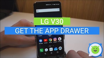 LG V30: How to get the app drawer back