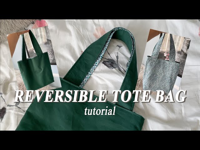 DIY reversible tote bag tutorial // @conceptsbynikki 