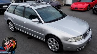 2000 Audi S4 Avant B5 2.7 V6 BiTurbo 6-Speed | LHD/RHD | Japan Car Auction Export | From the Vault 2000 Audi S4 Avant B5 2.7 V6 BiTurbo 6-Speed | LHD/RHD | Japan Car Auction Export | From the Vault