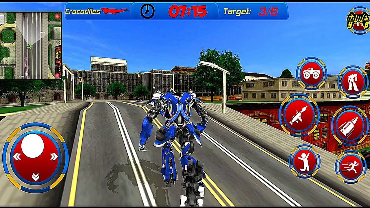 US Police Monster Truck Robot #3 - Android Gameplay FHD