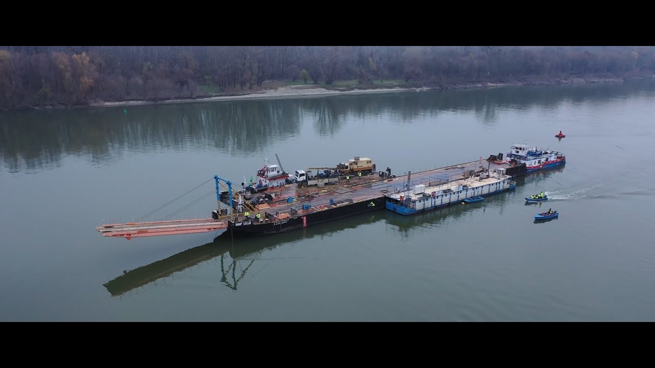 Mohácsi Duna-híd 2024. december