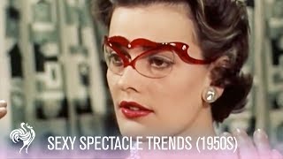 Sexy Spectacle Trends & Glasses Fashions (1955)  | Vintage Fashions