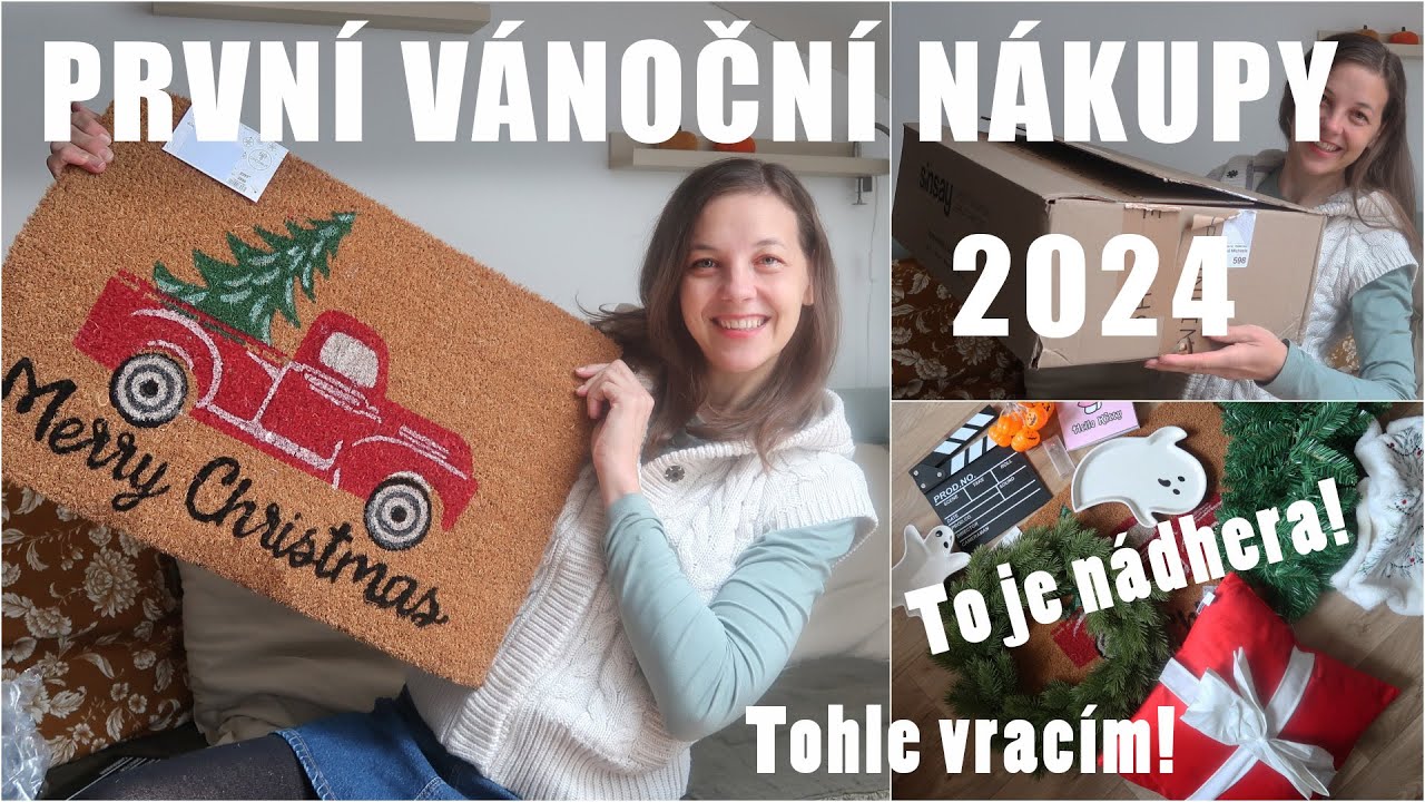Sinsay HAUL - První VÁNOČNÍ dekorace 🎄 2024