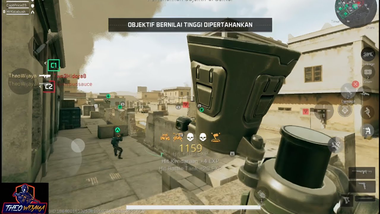 Весело!! Вражеский танк нас разозлил, поэтому мы тут же всё объяснили Улуру 🤣 Garena Delta Force