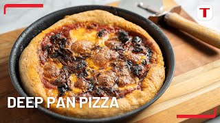 Deep Pan Pizza With Tefal Ingenio Good Chef Bad Chef S14