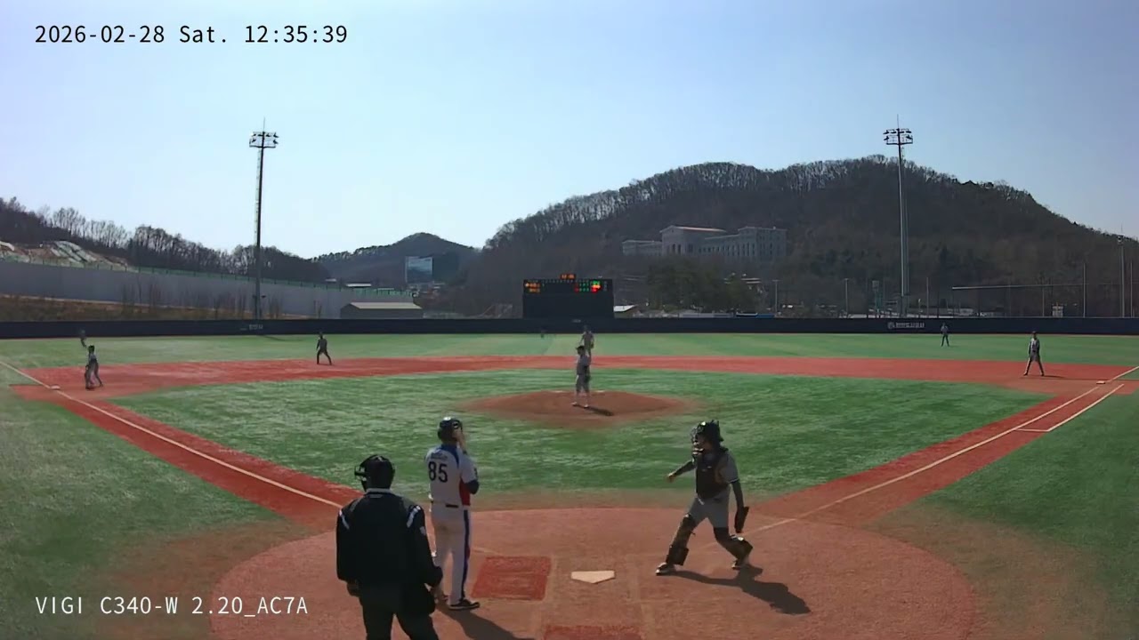 삼디플 토요 2월 28일 제 A구장 1경기 풀영상 - 천안, 아산 삼성 디스플레이 야구리그 경기 영상