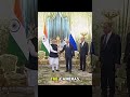 President Putin and PM Modi Enter St. George Hall for Historic Talks🇷🇺🤝🇮🇳❤️#shorts