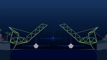 Poly Bridge 2 Level 2 - 11 "Air Show" 100%