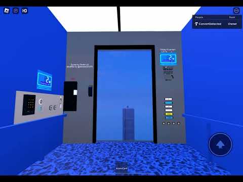 Roblox - Riding 4 Samsung Elevators at Lift and Elevator Place