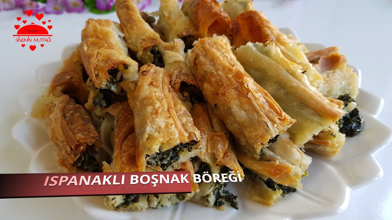 Bu Yöntemi Bilmeden Boşnak Böreği Yapmayın! Ispanaklı El Açması Börek Efsane Oluyor