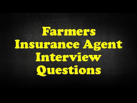 Farmers Insurance Agent Interview Questions Youtube