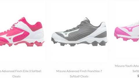 Mizuno Softball Cleats | Baseball Bargains